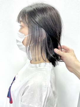 エクラヘア(ECLAT HAIR) インナーグレージュ×グレーブラウン