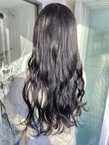 インビテーション(invitation)&nbsp;暗髪・グレーネイビー・寒色地毛風ダークカラー