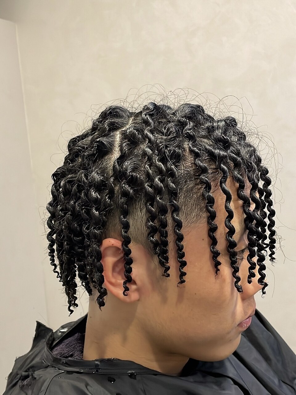 パーマ 武蔵小杉ニュアンスパーマセンターパートパーマフェザーショート