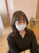 コチ(coti)&nbsp;シースルーバングが可愛いロングヘア