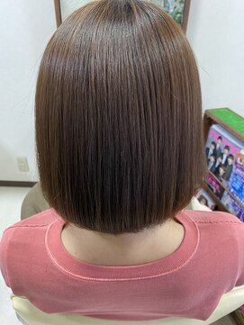 ヘア ソムリエ ゼアラ(hair sommelier Zara) ストレートボブ