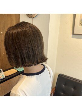 アルマヘアー(Alma hair by murasaki) ◎ミニボブのマットベージュ◎