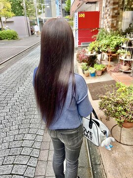 リーグ 青葉台店(League) 『クァンタムカラー/シャンプー/ブロー』