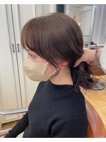 ネオリーブアイム 横浜西口店(Neolive aim)&nbsp;顔まわりレイヤー　結んでも可愛い顔まわり＊