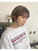 ナチュラルな大人ショート