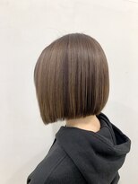 ビューバイネオリーブ 用賀店(Beau'r by neolive)&nbsp;大人ガーリーダークアッシュ似合わせカットミディアムレイヤー