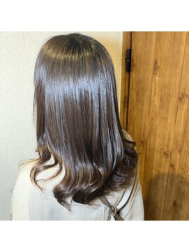 プリュム(Plume) 20代30代40代大人かわいいゆるふわ愛されパーマロングブラウン