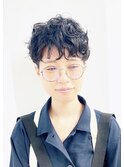 【松戸 藤原】ショート 刈り上げ 大人かわいいウェーブ
