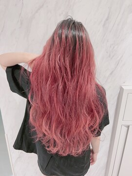 リー 京橋(Lee) 店長今里☆ピンクのシャドールーツカラー☆
