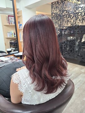 アンクラウド(an cloud) カシスブラウン/ピンクブラウン/ブリーチなしカラー