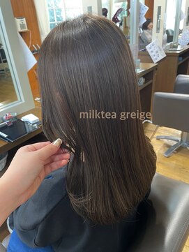 TJ天気予報 9mm 尾張旭店 ミルクティーグレージュ