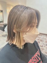 リミットバイアフィナー 大宮店(limit by Afinar) インナーカラー×ぷつっとボブ