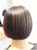 切りっぱなしボブ/ミニボブ/xトリートメント/ショートボブ