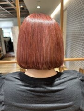 クラップス 京急富岡(CLAPS) ダブルカラーショートボブインナーカラーハイライトケアブリーチ