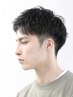 メンズカット￥6000#渋谷スパイキーショート#ツーブロック#ウルフカット#眉毛