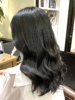 カーキグレージュオリーブベージュ髪質改善トリートメント銀座