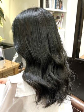 ローネス ギンザ(LONESS ginza) カーキグレージュオリーブベージュ髪質改善トリートメント銀座