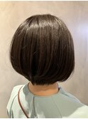 前下がりボブ