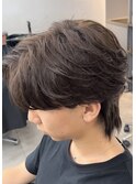 【標準】フェザーパーマ80%  MENSFEEL東梅田店