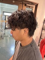 コワファーストナガサキシャンプーボーイ(COIFF1RST NAGASAKI SHAMPOO BOY)&nbsp;シャドウパーマ　韓国　長崎