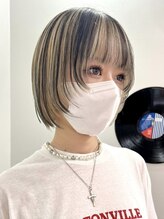 ゲーム バイ アランスミシー 下北沢(GAME by Alan Smithee) 《個性を引き出す》顔周りレイヤー×ハイライトカラー