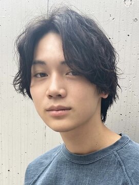 スミス 秋葉原(Smith) メンズパーマ/大人ショート/２０代３０代/ダークアッシュ