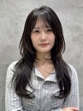 ロンドネートゥル 新潟(Lond naitre) 新潟/万代 髪質改善暗髪ウルフレイヤー