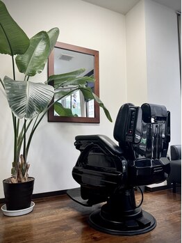 伊達な男の理髪店の写真/メンズの為のこだわりの隠れ家的プライベート空間◎豊富な経験と知識の店主が完全マンツーマン対応[青葉区]