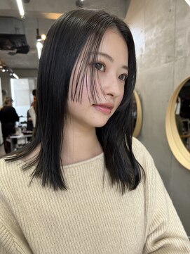 ソルトウォーター(SALT WATER) ピンクベージュ/イメチェン/ハイトーン/ブリーチ/恵比寿/代官山