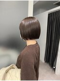 上野担当お客様スタイル/ミニボブ　顎ライン