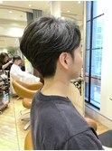 ▼フェザーショート/メンズカット/ツーブロック/ビジネスマン