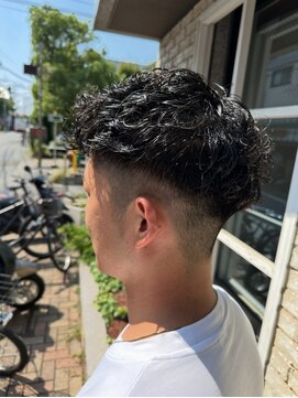 スウィートルーム 辻堂(sweet room) ウェットパーマ×フェードスタイル