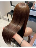 ダブル(W) 艶髪/髪質改善/カラーエステ/ライトブラウン