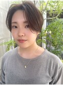 ハンサムショート20代30代40代ショートボブ丸みショート◎