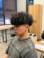 リッチブランドアンドコー(Rich Brand&Co)&nbsp;スペインカールスパイラルパーマツイストパーマフェード短髪