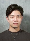 センターパートショート