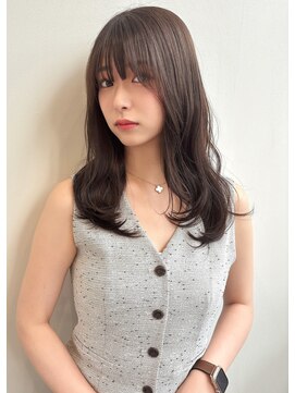 【ALTS】髪質改善カラー/ヘーゼルブラウン/レイヤーカット