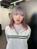 ヌル 原宿店(Null)&nbsp;インナーカラー/ケアブリーチカラー/セクションカラー/姫ウルフ