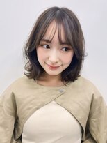 ティア(Tia.)&nbsp;ボブ/グレージュ/韓国風/髪質改善トリートメント/縮毛矯正