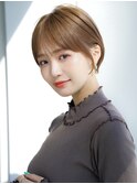 前髪あり大人ショート 30代40代50代【AIN.表参道】川原