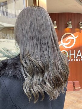 ヨハヘアガーデン(YOHA HAIR GARDEN) ◎中明度オリーブグレージュ @shoki_yoha