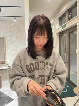 ココバイジル(CoCo by JILL) ラベンダー グレージュ/ふんわりレイヤー