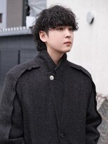 グラント(GRANT)&nbsp;波巻きパーマ/メンズウルフ/メンズパーマ/名古屋