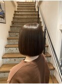 丸みボブ　ぱっつんボブ　タッセルボブ