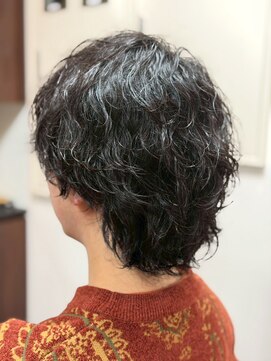 ケースタイル ヘアスタジオ 神保町店(K STYLE HAIR STUDIO) ショートウルフ/パーマ/波巻き/スパイラルパーマ/神保町