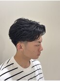 大人色気フェザーパーマ