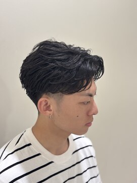 プレミアムバーバー 原宿店(PREMIUM BARBER produce by HIRO GINZA) 大人色気フェザーパーマ