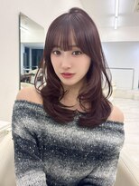 アイトーキョーエス 渋谷(AI TOKYO S)&nbsp;レイヤーカット/ラベンダーブラウン/ニュアンス/髪質改善/渋谷