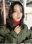 【三ツ井純】ニュアンスパーマ 無造作パーマ レイヤーカット