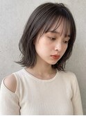 シアーグレージュ×レイヤーボブ